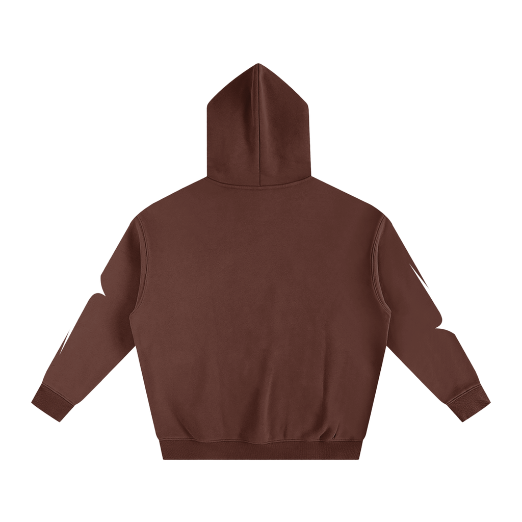 Dialed Sleeve Oversize Fleeced Hoodie