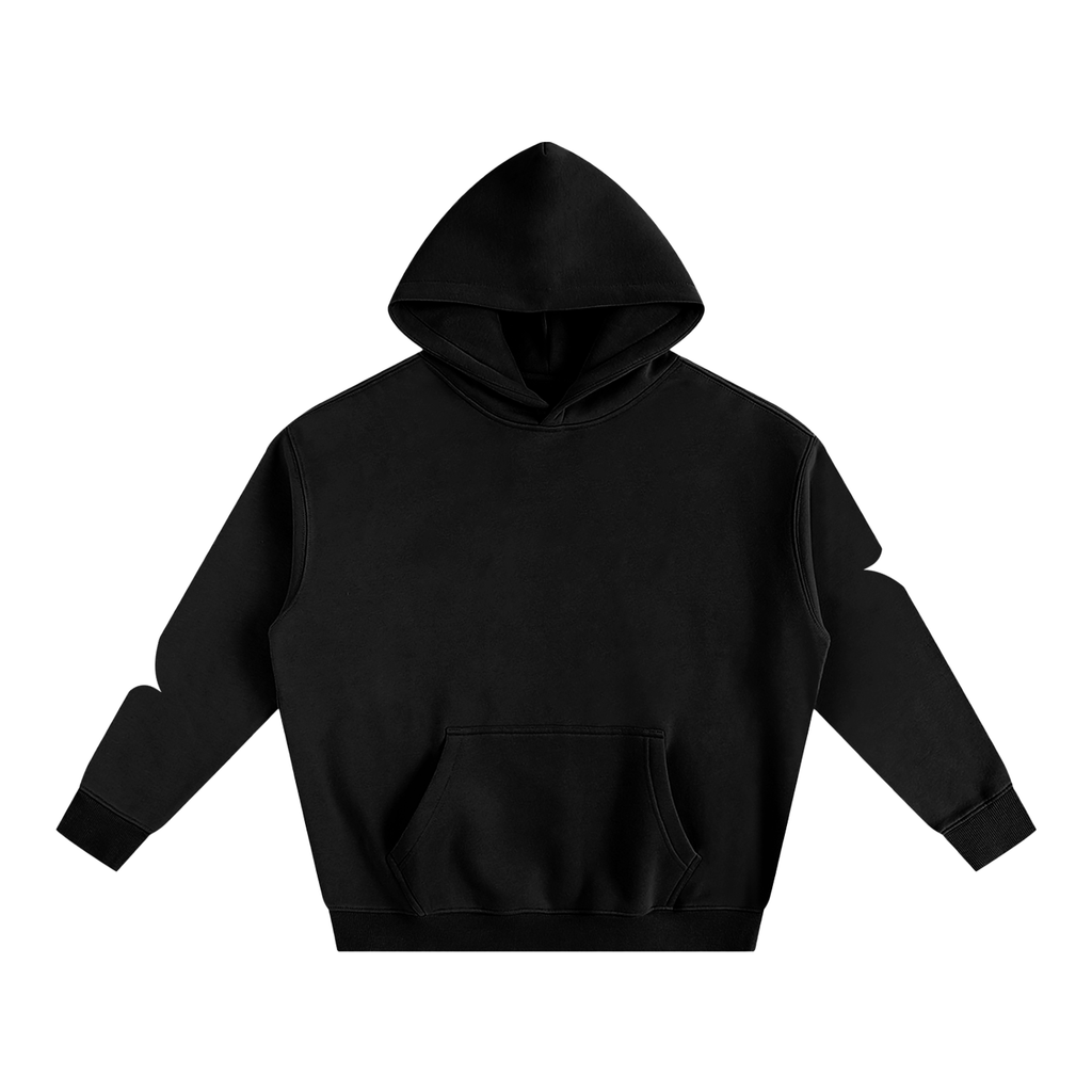 Dialed Sleeve Oversize Fleeced Hoodie