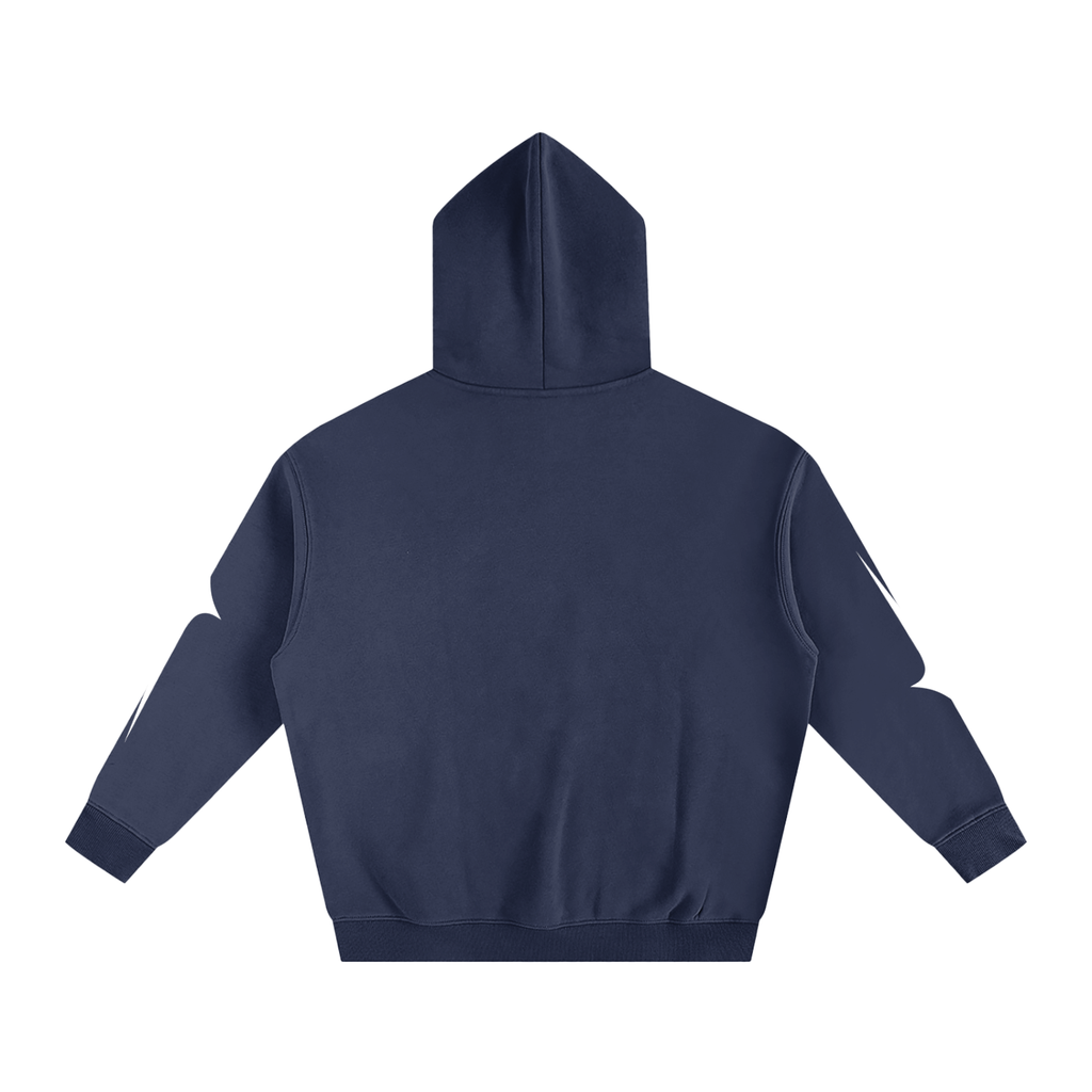 Dialed Sleeve Oversize Fleeced Hoodie