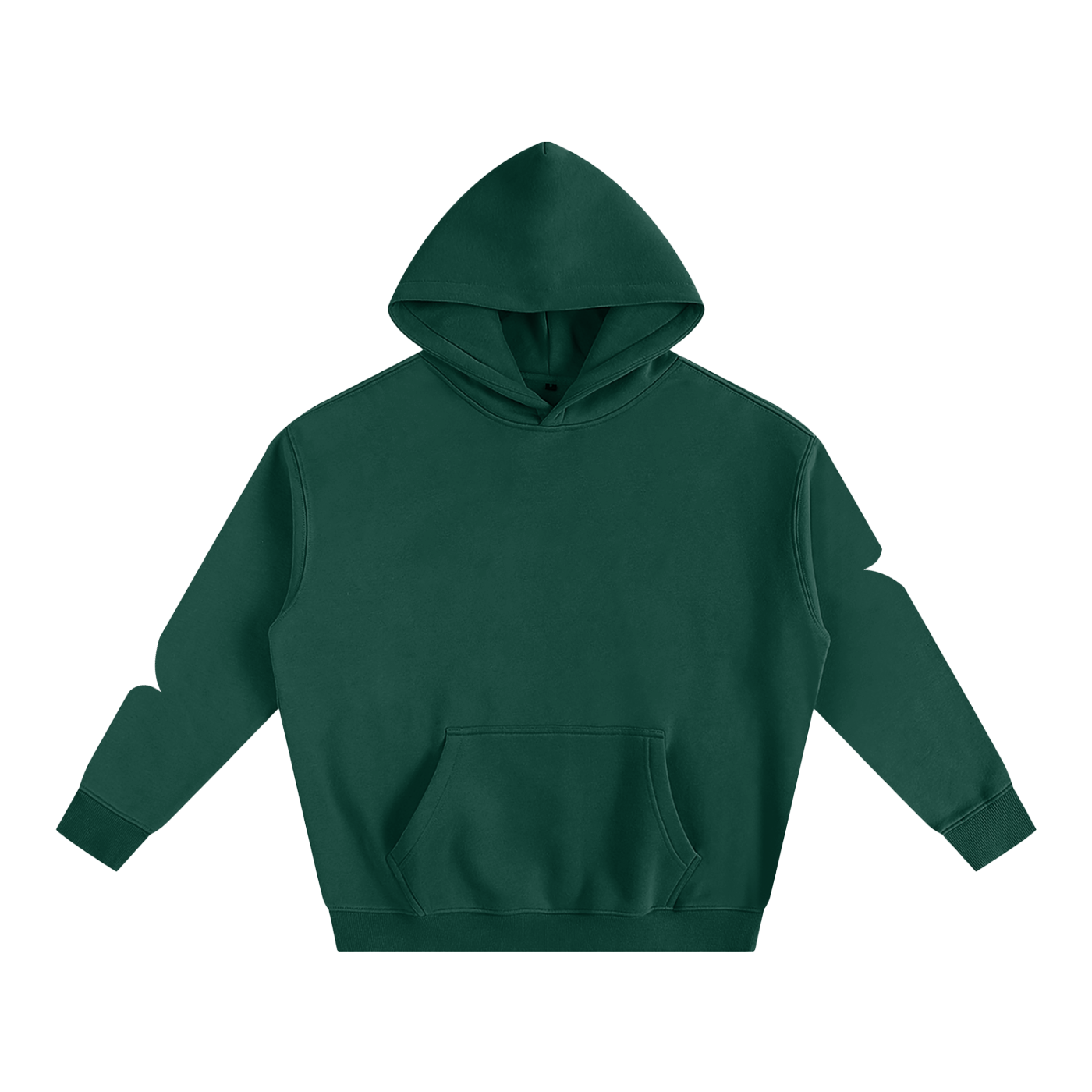Dialed Sleeve Oversize Fleeced Hoodie