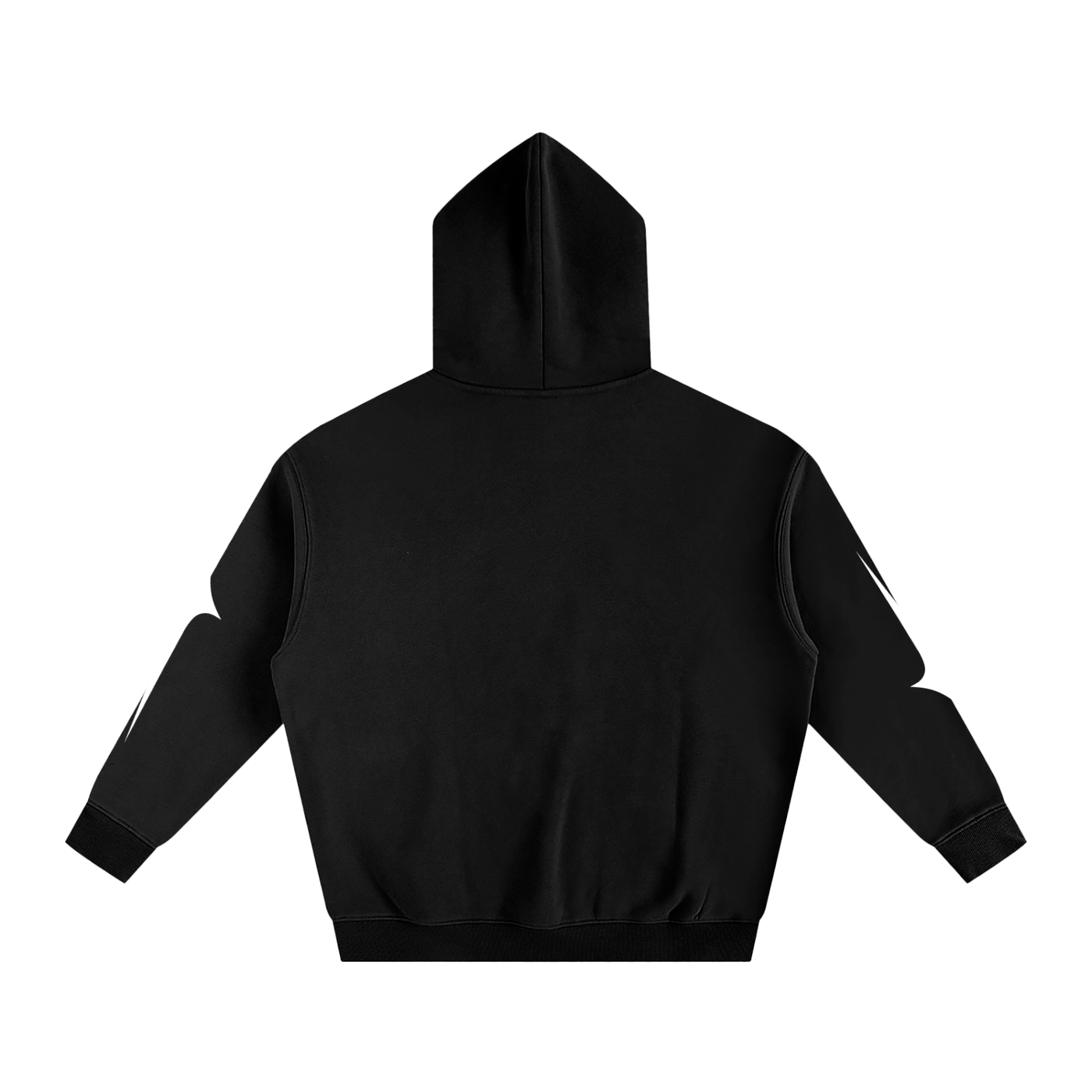 Dialed Sleeve Oversize Fleeced Hoodie