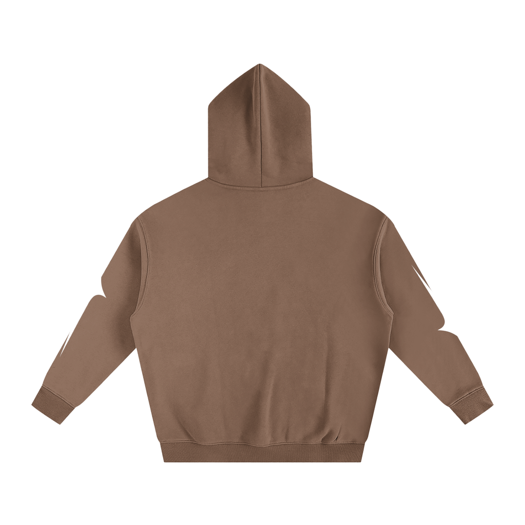 Dialed Sleeve Oversize Fleeced Hoodie