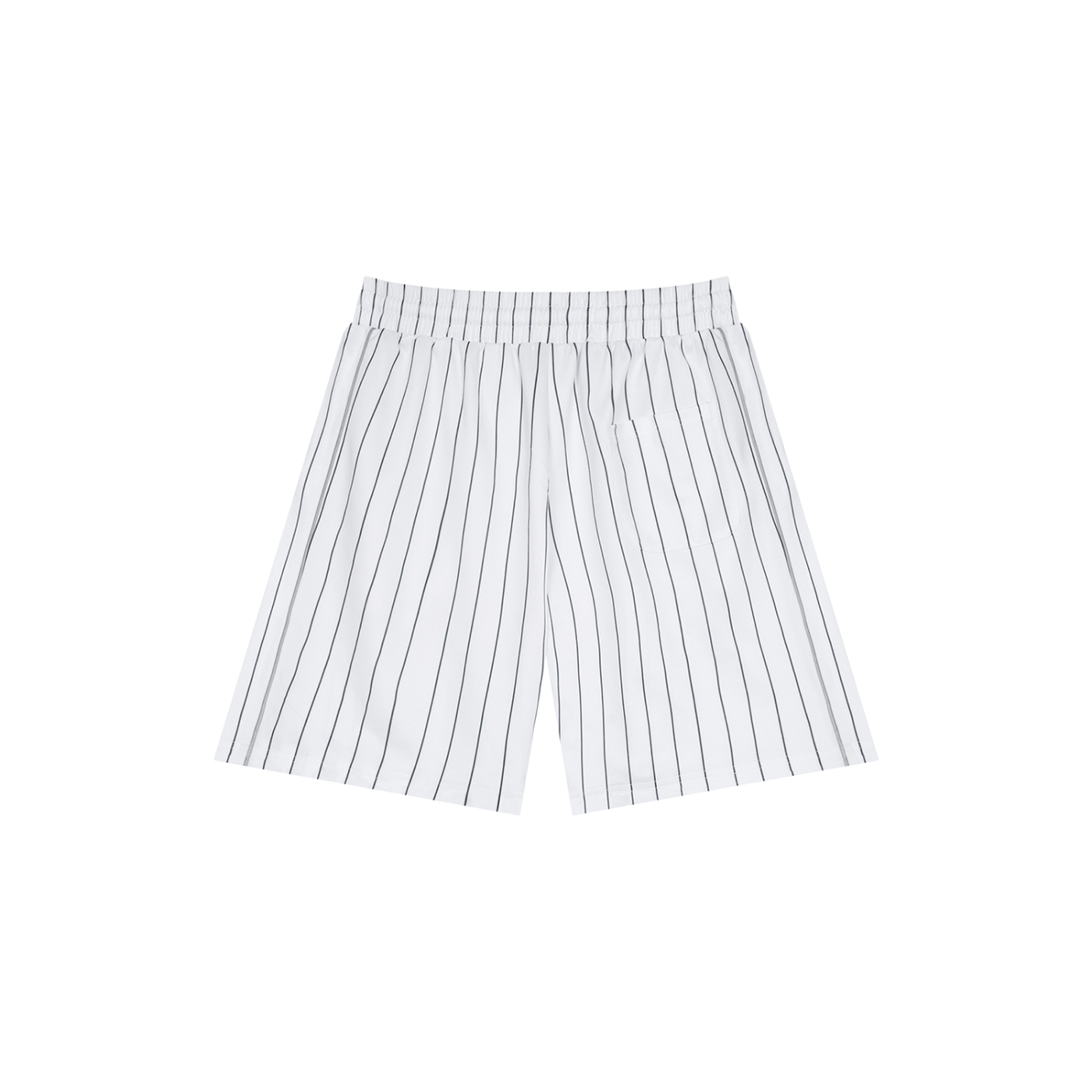 Unisex Striped Loose Fit Shorts